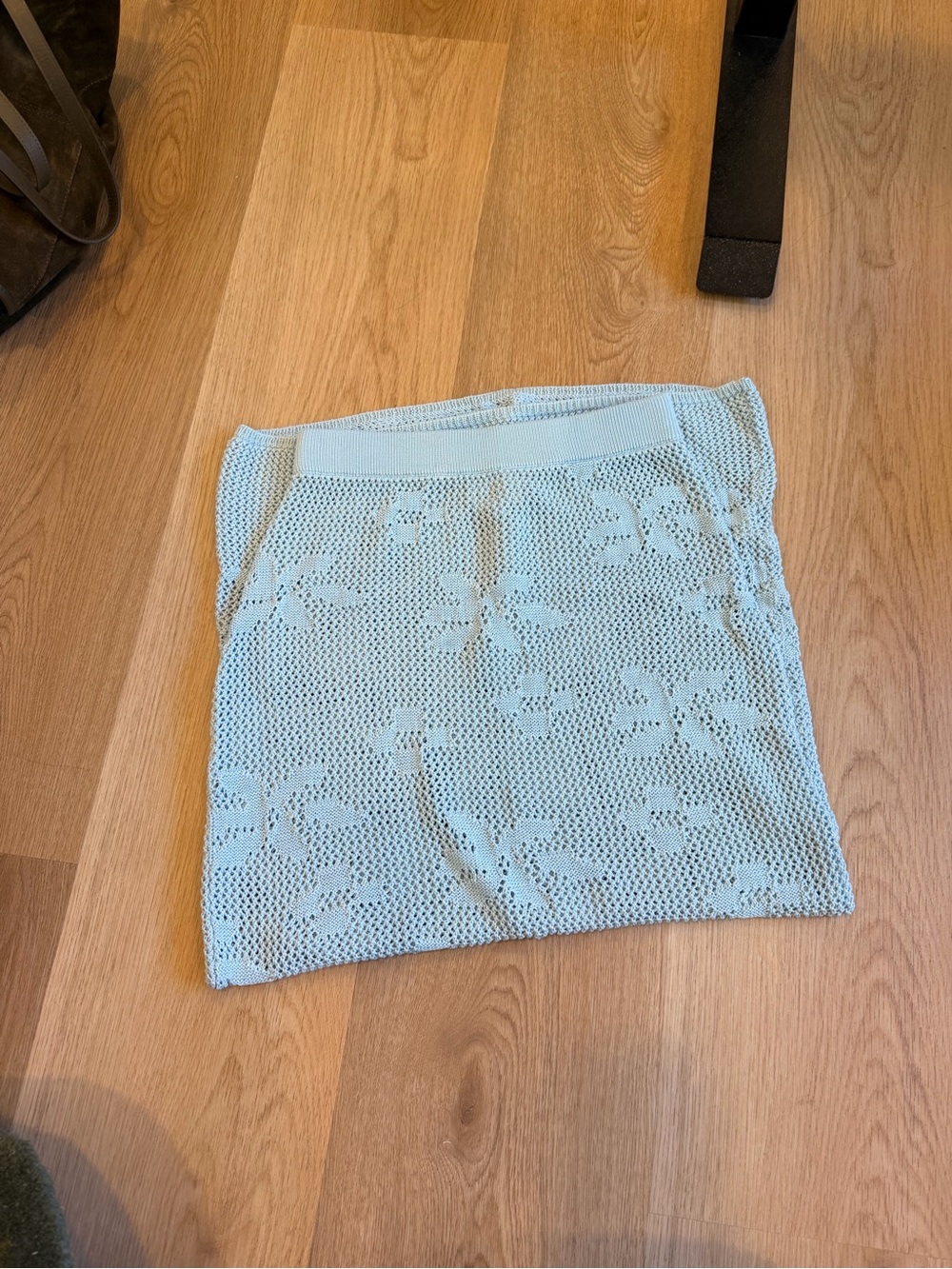 SNDYS terra blue maxi skirt in glacial - Picture 4 of 4